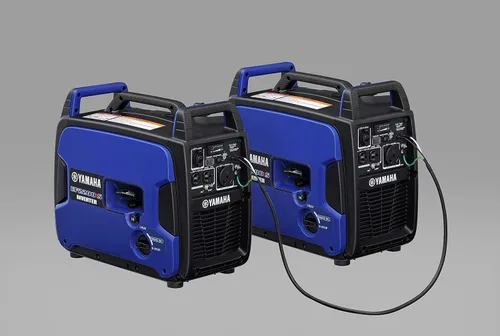 Vista 5 de Generador inversor YAMAHA EF2200iS, 2200 vatios, azul