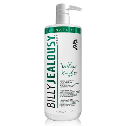 Vista 7 de Billy Jealousy White Knight - Limpiador facial diario suave con exfoliantes no abrasivos, ideal para todo tipo de piel, lavado facial para hombres