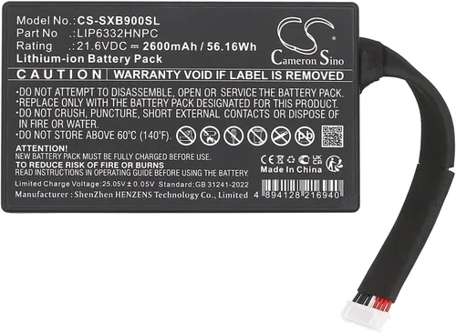 Vista 3 de VI VINTRONS Batería para Sony GTK-XB90, 1-853-679-11, LIP6332HNPC