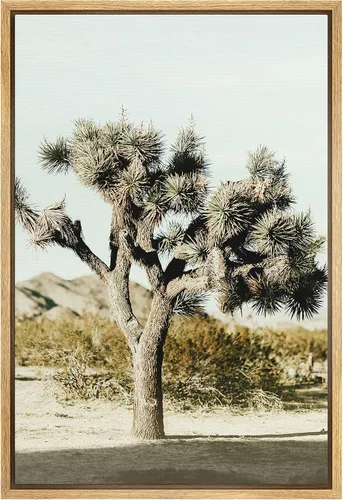 Vista 8 de SIGNWIN Lienzo enmarcado para pared, bosque blanco y negro, pino, ilustraciones de naturaleza silvestre, arte moderno, rústico, decorativo