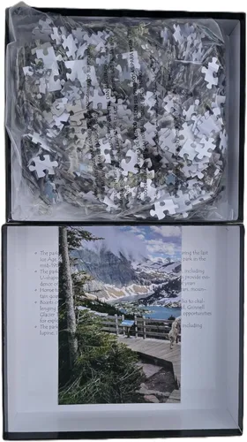 Vista 4 de Wonderscapes - Rompecabezas del Parque Nacional Glacier, 1000 piezas