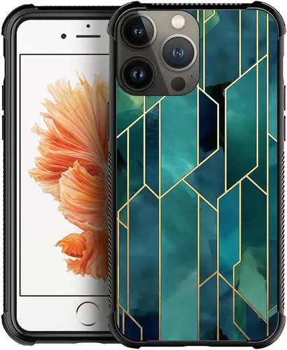 Vista 49 de Funda compatible con iPhone 13 Mini, diseño de elefantes africanos, a prueba de golpes, antiarañazos, carcasa trasera de policarbonato duro