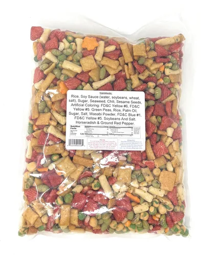 Vista 2 de YANKEETRADERS Oriental Wasabi Bang Bang Snack Mix - 2 libras