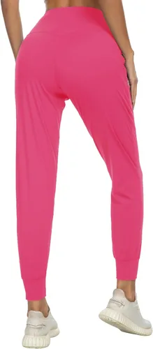 Vista 114 de Kcutteyg - Pantalones deportivos con bolsillos para mujer, diseño suave, ligero y de secado rápido, para entrenamiento, gimnasia, yoga y correr