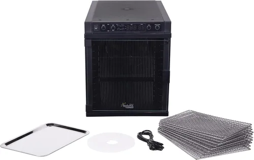 Vista 8 de Tribest Sedona Express SDE-S6780-B Deshidratador digital de alimentos, Negro