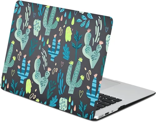 Vista 3 de Funda compatible con MacBook Air versión antigua de 13 pulgadas, carcasa A1369 A1466 2010 2011 2012 2013 2014 2015 2016 2017, cubierta protectora