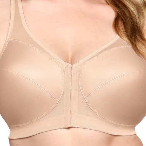 Vista 3 de Sostén Glamorise de mujer, tamaño plus, postura mágica elevada, apoyo de espalda, negro, 48I