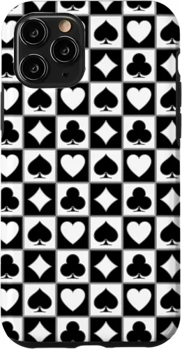 Vista 29 de Playing Card Suit, Hearts, Spades, Diamonds, Clubs, Poker Case for iPhone 17