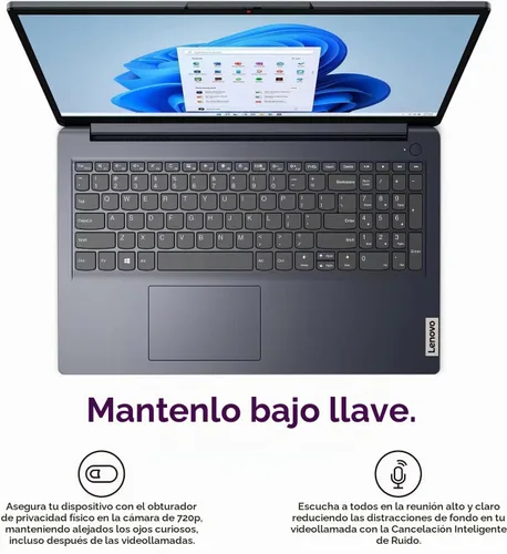 Vista 5 de Lenovo Ideapad 1i - Laptop con pantalla táctil Full HD de 15.6 pulgadas, Intel Core i5-1334U, 16 GB DDR4, SSD de 512 GB, gráficos Intel Iris Xe 16