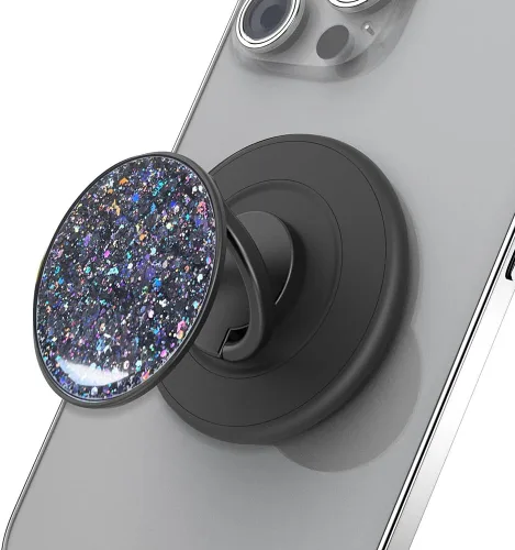 Vista 7 de Agarre magnético para teléfono compatible con MagSafe, soporte magnético para anillo de teléfono, soporte de dedo compatible con carga inalámbrica