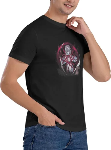 Vista 4 de Kimetsu No Yaiba Logo - Camiseta de manga corta de algodón para mujer y hombre