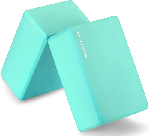 Vista 7 de Fitvids Set of 2 High Density Yoga Blocks, 9"x6"x4" Each