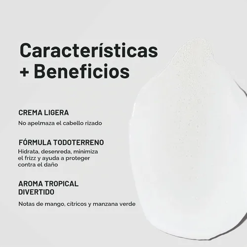 Vista 3 de Paul Mitchell Full Circle Leave-In Cream, Frizz Control, Lightweight Hydration, For Curly + Wavy Hair