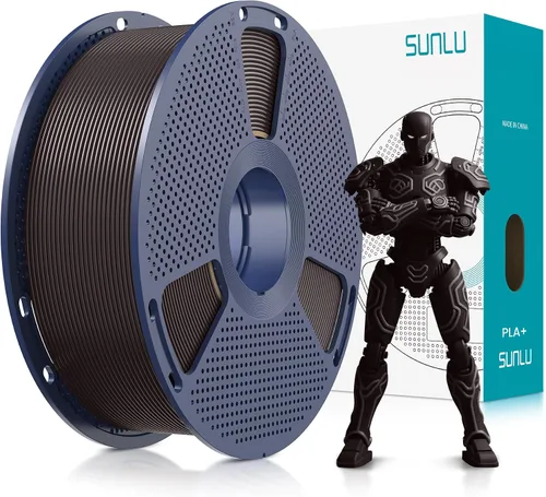 Vista 49 de SUNLU - Filamento PLA Plus para impresora 3D, 1.75 mm, bobina de 1 kg (2.2 lb), enrollado de forma ordenada, precisión dimensional ±0.02 mm