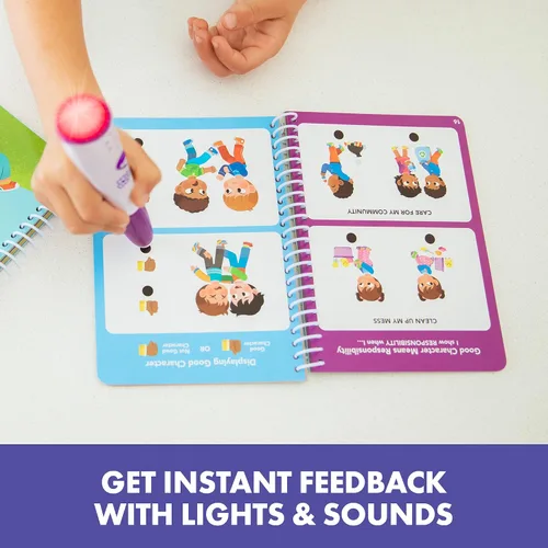Vista 6 de Educational Insights - Hot Dots Sentimientos y Amistades: Cuadernos de aprendizaje socioemocional, regalo para niños de 3 años en adelante