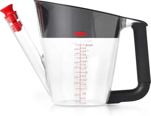 Vista 9 de OXO Good Grips - Separador de grasa de 4 tazas, plástico, talla única (paquete de 12)