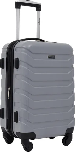 Vista 3 de Wrangler Juego de 4 cubos de equipaje y equipaje Gris y negro Juego de 4 cubos de equipaje y equipaje