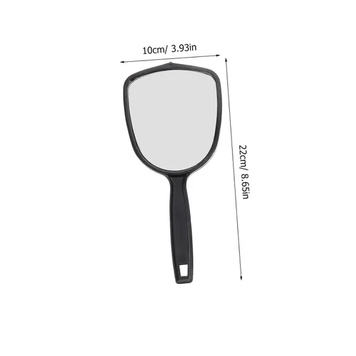 Vista 2 de FRCOLOR Juego de 5 peines de pelo con espejo, juego de 5 herramientas de peinado para cabello rizado, cepillo para cabello rizado, peine de masaje
