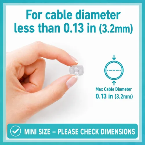 Vista 4 de MOVELYST 100 mini clips de luz transparentes con 120 tiras adhesivas, mini ganchos de pared para interiores sin daños para colgar, clips extraíbles