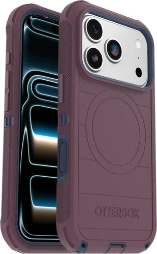 Vista 39 de OtterBox Funda para iPhone 17 Defender Pro Series - Negro - Funda para iPhone resistente, resistente y duradera, se ajusta a MagSafe