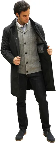 Vista 2 de carter & jones Abrigo de lluvia para hombre
