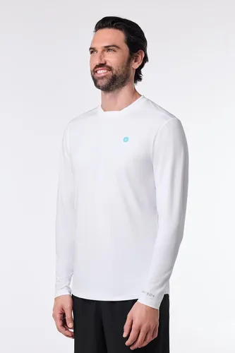 Vista 15 de Coolibar Camiseta de manga larga con protección solar UPF 50+ para hombre