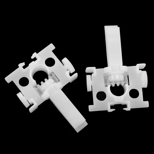 Vista 5 de Kit de soporte para reparación de persianas verticales, 10 piezas, color blanco