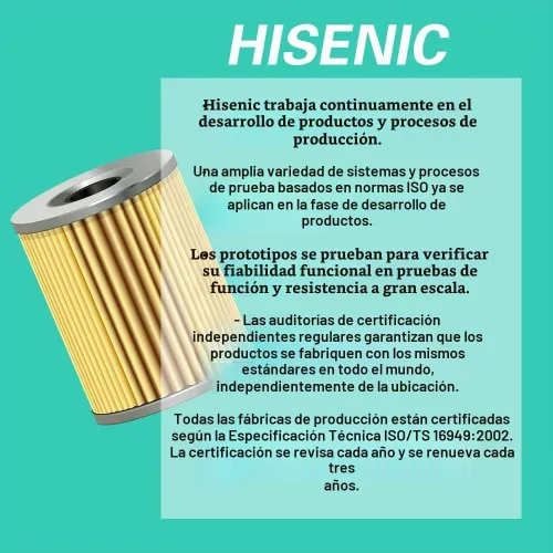 Vista 5 de Filtro de aceite para MBz 3.0L Diesel Sprinter 2500 3500 4500