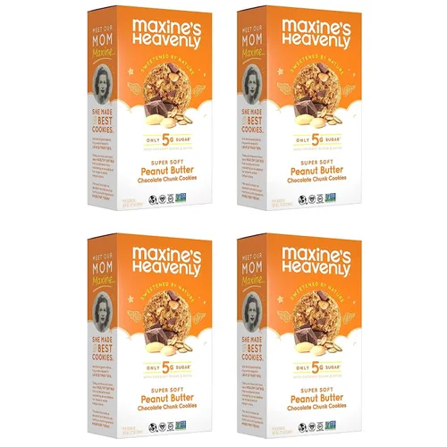 Vista 14 de Maxine's Heavenly Galletas de avena y pasas de canela, sin gluten, hechas con avena, endulzadas con azúcar de coco y dátiles Sabroso postre vegano