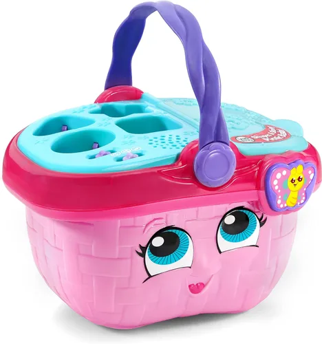 Vista 2 de LeapFrog Cesta de Picnic Formas y Compartir (Empaque Libre de Frustraciones), Rosa