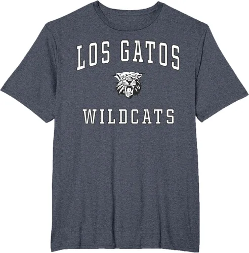 Vista 70 de Camiseta de Los Gatos de la escuela secundaria de Wildcats C1