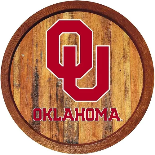 Vista 38 de The Fan Brands NCAA Alabama Crimson Tide: "Faux" - Letrero de barra del equipo deportivo, decoración para el hogar, dormitorio, garaje, oficina