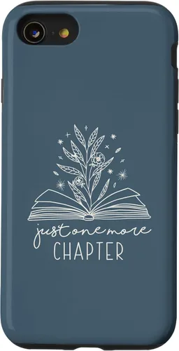 Vista 18 de Just One More Chapter - Carcasa para iPhone 17 (azul pizarra)