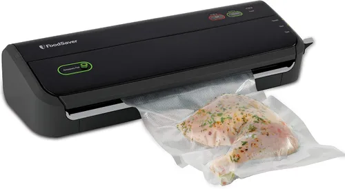 Vista 8 de FoodSaver - Sellador al vacío que ahorra espacio con bolsas y rollo
