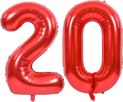 Vista 138 de Toniful - Globos de helio grandes de números del 0 al 9 de 40 pulgadas, color negro, globos digitales de número 0, globos de papel de aluminio