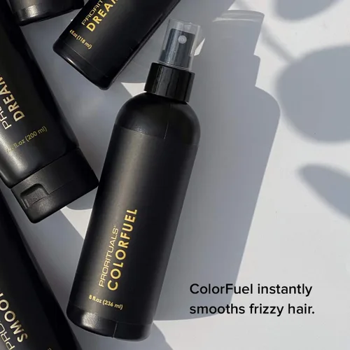 Vista 2 de Prorituals ColorFuel - Spray de protección de color y tratamiento de control de encrespamiento, spray para el cabello de color, 8 onzas