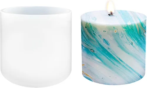 Vista 19 de Moldes de silicona para velas de ángel rosa, molde de fundición de resina para hacer velas de bricolaje, yeso de arcilla polimérica
