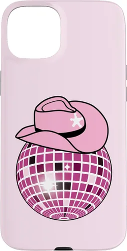Vista 9 de Cowboy Hat Disco Ball Pink Cowgirl Case for iPhone 17