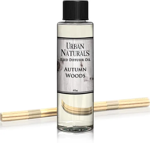 Vista 89 de Urban Naturals Recambio de aceite difusor de varillas ámbar y lavanda, lavanda relajante, ámbar cálido, aroma calmante para habitación, 4 onzas +