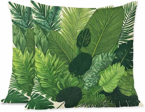Vista 13 de Juego de 2 almohadas decorativas cuadradas con diseño de pato y pato verde para nadar en el lago para sofá y cama, para mujeres, hombres, niños