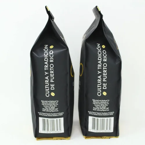 Vista 3 de Café de Oro de Puerto Rico - Granos de café expreso tostado puertorriqueño por Cafe Oro Puerto Rico Inc - 8.8 oz (2 paquetes)