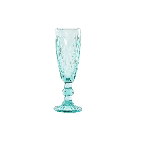 Vista 2 de Copa DKD Home Decor Turquesa Cristal 150 ml