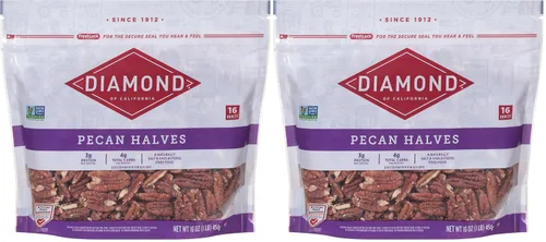 Vista 15 de Nueces pecanas picadas Diamond of California 8 oz