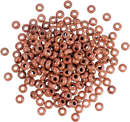Vista 8 de mookaitedecor 25 cuentas de ágata india con agujero grande para hacer joyas