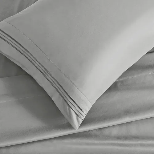 Vista 129 de Manyshofu Juego de sábanas de tamaño individual con bolsillos extra profundos, sábanas y fundas de almohada de 1800 hilos de lujo para hotel, juego