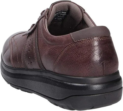 Vista 3 de JOYA David Mens Dark Brown Leather Casual
