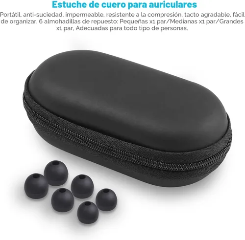 Vista 5 de MINDBEAST Auriculares con aislamiento de ruido supergraves del 90% con micrófono y funda, increíbles efectos de sonido y experiencia de juego