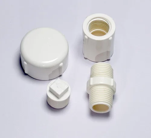 Vista 5 de Rainbow Dream Adaptador de rosca macho de PVC de 1 pulgada, 20 paquetes, blanco (1 pulgada)
