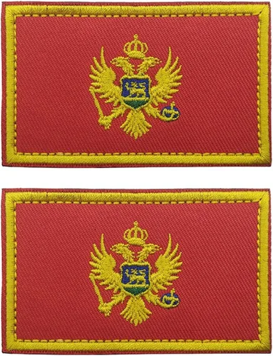 Vista 155 de 2 unidades AliPlus Parches de bandera de Afganistán bordados, parches tácticos militares de moral con gancho y bucle