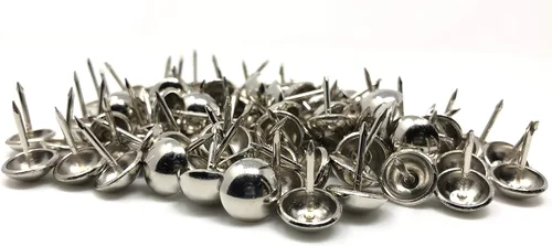 Vista 24 de DMSE – Tamaño mayorista 7/16" diámetro (0.433 in) hardware tapicería muebles decorativos Pulgar tachuelas clavos clavos 1000